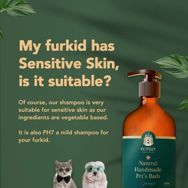 Handmade Natural Pet Shampoo Dog Shampoo Cat Shampoo Bath Shower