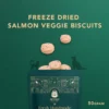 Freeze Dried Salmon Veggie Biscuits  Pet Snack  Dog snack and Cat snack  Pet Treats