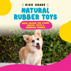 PIXXIE Dog Rubber Bone