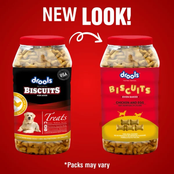 Drools biscuit chicken and egg for dog 800grm