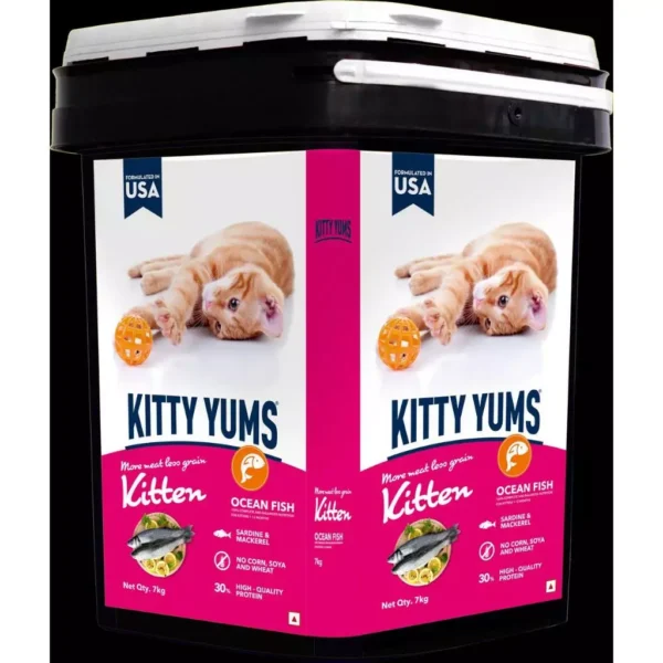 Kitty Yums Kitten Food 7KG