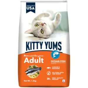 KITTY YUMS CAT FOOD ADULT 1.2KG