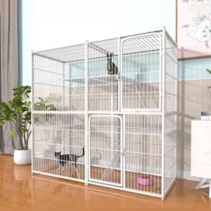 Large pet cage  large cat house  cheap  2 layers pet cage  cat villa