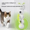 Smart interactive cat wand  equipped with a replaceable prey tail  suitable for automatic swinging  durable