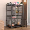 Large pet cage  large cat house  cheap  3 layer  pet cage  cat villa