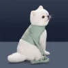 Cat Dog Strap Adjustable Vest Walking Leash Puppy Dog Collar Polyester Mesh Strap Suitable for Small Medium Pets
