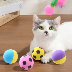 Smart Cat Rolling Ball Toy Interactive Cat Toy Ball Pet Cat Play Game Toy