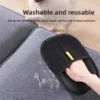 sg-11134201-8260m-ml9pd6qdlvk80e.webp Reusable Electrostatic Hair Removal Pet Hair Removal Gloves Black Mesh Washable Ergonomic Cleaning Gloves