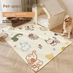 Cat and Dog Floor Fence Board Pet Carpet Pet Mat Waterproof Soft Mat Dog Cat Rabbit Mat Cat and Dog Floor Cat and Dog Fence Board