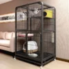 Large pet cage  large cat house  cheap  3 layer  pet cage  cat villa