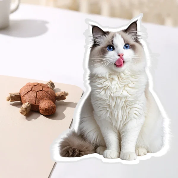 simulated turtle tooth cleaning stick cat turtle toy teething stick turtle tease cat stick