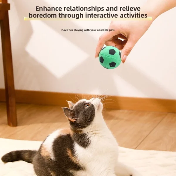 Smart Cat Rolling Ball Toy Interactive Cat Toy Ball Pet Cat Play Game Toy