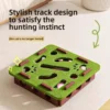 Pet play bell maze box  cat educational toy  felt cat toy with ball  indoor exercise and entertainment hunting cat toy