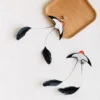 Indoor Cute Cat Teaser Wand Fun Interactive Feather Toy for Cats