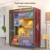 sg-11134201-82630-ml9o7tr5s4qo46.webp Large Luxury Cat Cage Wooden with Glass Door and Light Cat Luxury Villa Cat House